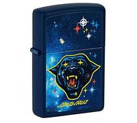 ZIPPO - Santa Cruz Design, Color Image - Navy Matte - Briquet, Rechargeable, dans Une boîte Cadeau de Haute qualité