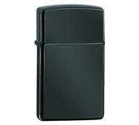 Zippo Original Briquet Slim / Laiton / Ebony Haut Poli/Coffret Cadeau