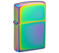 Zippo Briquet tempête - Spectrum Multicolore, modèle de Base - Rechargeable - Réutilisable - Design Coupe-Vent - Boîte Cadeau - Fabriqué aux États-Unis