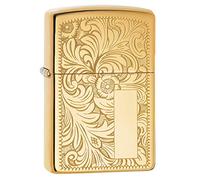 Zippo Briquet 50850049 Venetian - Laiton poli, Coupe-vent, Rechargeable