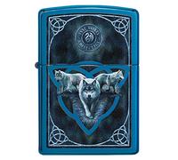 Zippo Lighter, High Polish Blue, One Box