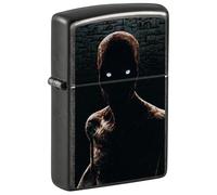 Zippo Briquet tempête Your Worst Nightmare, ton pire cauchemar, gris crépuscule, image couleur, rechargeable, réutilisable, design coupe-vent, boîte cadeau, fabriqué aux États-Unis