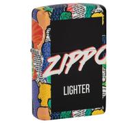 Zippo Briquet Tempête - Zippo Lighter Crowd Design - Rechargeable - Coffret Cadeau - Métal - Fabriqué aux USA