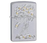 Zippo Briquets monétaires, Mixte, 29999, Zippo Briquet de Poche Arbre d'argent, Taille Unique