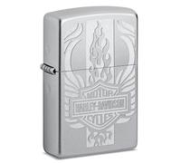 zippo - chrome harley davidson