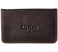 Zippo Étui pour Cartes de Visite en Cuir pour Homme Marron (Moka), Marron (Moka), 2x6.5x10 cm (B x H x T)