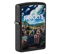 Zippo Far Cry 5 Cover Art Briquet de Poche Noir Mat Taille Unique