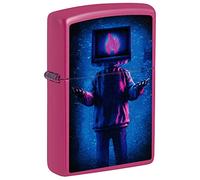 Zippo Flamme TV Man Briquet de poche à fréquence