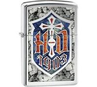 Zippo Harley Davidson Croix GRIS G