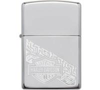 Zippo Harley Davidson Logo High Polish Chrome GRIS G