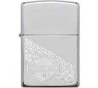 Zippo Harley Davidson Logo High Polish Chrome GRIS G