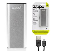 Zippo HEATBANK 3 - Chauffe-Mains Rechargeable 3 Heures Chauffe-Main Gris