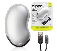 Zippo HEATBANK 6 - Chauffe-Main Rechargeable 6 Heures Chauffe-Main Gris