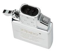 Zippo Briquet à Arc Rechargeable, Insert sans Flamme pour cigares, Cigarettes, Bougies, pour étui à Briquet Zippo, Briquet électrique pour Pipe à Tabac et cigares, Briquet sans Flamme, argenté