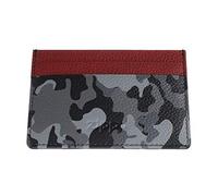 Zippo Leather Credit Card Holder Porte-Carte de crédit 10 Centimeters Gris (Grey Camouflage)