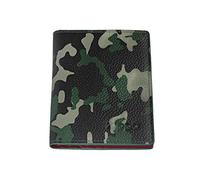 Zippo Leather Credit Card Holder Porte-Carte de crédit 10 Centimeters Vert (Green Camouflage)