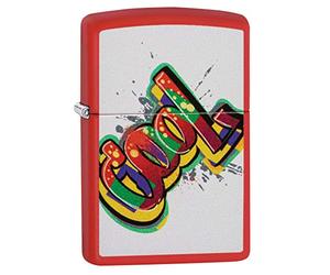 Zippo Lighter, Brass, Individual Design, Original Pocketsize