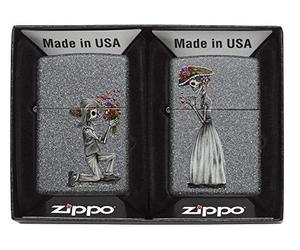 Zippo Lighter Day of Dead Skulls Set