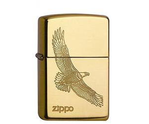 Zippo Lighter Eagle-Brass