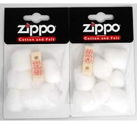 Zippo Lot de 2 briquets à huile de coton