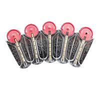 Zippo Lot de 5 bobines de 6 Pierres à feu pour briquets Zippo Un Total de 30 Pierres à feu ! Contenants