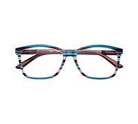Zippo Lunettes de lecture de à base d'un cadre de lignes douces, idéale pour les hommes et les femmes, dioptrie +2.00, multicolore