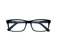 Zippo Lunettes de lecture de, faite avec un cadre de lignes douces, idéale pour les hommes et les femmes, dioptre +2.00, couleur noire