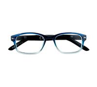 Zippo Lunettes de lecture de, faite avec un cadre de lignes douces, idéale pour les hommes et les femmes, dioptre +2,50, couleur bleue ombragée