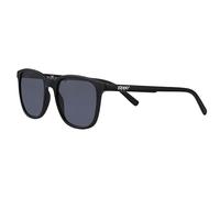 Zippo Lunettes de soleil OB113-14 unisexe UV400 Catégorie 3 Monture noire en polycarbonate verres gris 53 mm