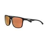 Zippo Lunettes de soleil - Unisexe - Pour homme et femme - Doux au toucher - Protection UV400 - Homologuées CE, noir/orange