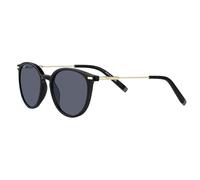 Zippo Lunettes de soleil unisexe UV400 Catégorie 3 monture en polycarbonate avec tiges métalliques verres de protection 50 mm Cod. OB244, marron