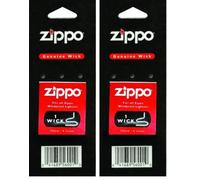 Zippo - Mèche, 100 mm, Pièce De Rechange d'origine pour Briquets Tempête, Accessoire (Lot de 2)