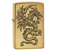 Zippo, Mixte, 29725, Laiton doré., Normal