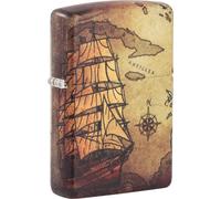 ZIPPO Original Briquet Regular / Couleur 540 Navire Pirate / Étui Cadeau