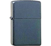 ZIPPO Original Briquet Regular / Media Chrom Noir Mat / Étui Cadeau