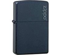 ZIPPO Original Briquet Regular / Noir Mat Logo ZIPPO / Boîte Cadeau