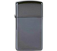 ZIPPO Original Briquet SLIM / Ébène Poli Haute / Étui Cadeau