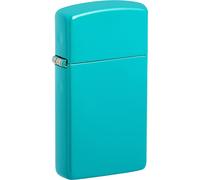 ZIPPO Original Briquet Slim / Plat Turquoise / Étui Cadeau