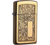 ZIPPO Original Briquet Slim / Venezia / Champ De Gravure / Étui Cadeau