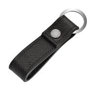 Zippo - Porte-clés En Cuir Saffiano, Noir, En Coffret Cadeau