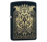 Zippo Unisex's Mythos Design (Cthulhu) Lighter, Black Matte, One Size