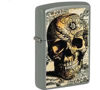 Zippo Windproof Lighter Skull Vintage 60006886