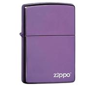 Zippo Zippo Logo Lighter - Abyss 24747ZL Taille Unique Pourpre