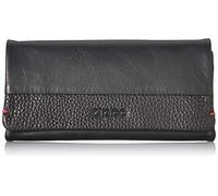 Poche à tabac Zippo en cuir double grain - Noir - 17 x 8.5 x 2 cm