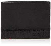 ZippoNappa Zweifachgefaltete Geldbörse SchwarzhommePortefeuillesNoir (Schwarz) 2x9x12 Centimeters (B x H x T)