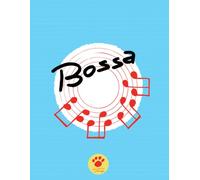 Zippy Music Bossa composition book 18: An elegant and practical notebook for students and teachers, for handwriting, composition, notes, homework & ... Music-inspired premium illustrated cover