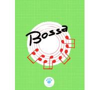 Zippy Music Bossa graph notebook 18: A playful graph paper notebook for students and teachers, for math and other educational use, 120 Pages, 8.5x11” ... Music-inspired premium illustrated cover.