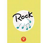 Zippy Music Rock graph notebook 5: A merry graph paper notebook for kids, students and teachers, for math and other educational use, 120 Pages, ... Music-inspired premium illustrated cover