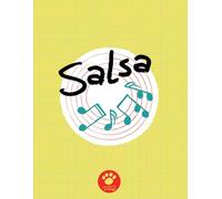 Zippy Music Salsa graph notebook 7: A merry graph paper notebook for kids, students and teachers, for math and other educational use, 120 Pages, ... Music-inspired premium illustrated cover