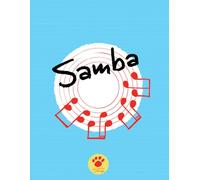 Zippy Music Samba composition book 24: An elegant and practical notebook for students and teachers, for handwriting, composition, notes, homework & ... Music-inspired premium illustrated cover